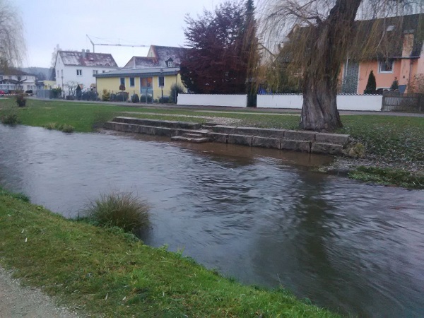 Treppe am Fluss, Beilngries